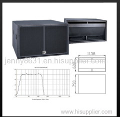 CVR hot sale subwoofer and high performance sub-bass system