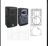 Q-15 is a 2-way, full range loudspeaker system