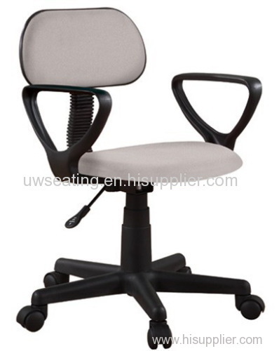 2014 fabric small back computer student study computer swivel revolving lift chair without arm