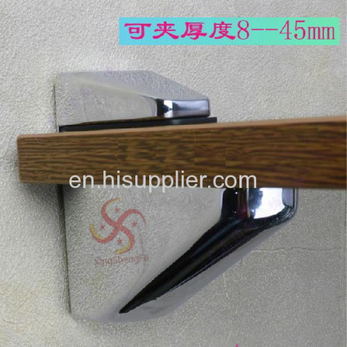 2014 hot sale glass shelf panel F clamp glass holding clip