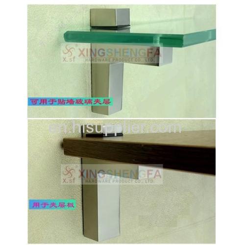 2014 hot sale glass shelf panel F clamp glass holding clip