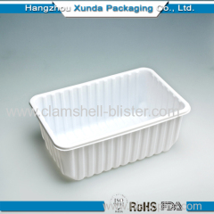 Plastic clamshell fruit containers