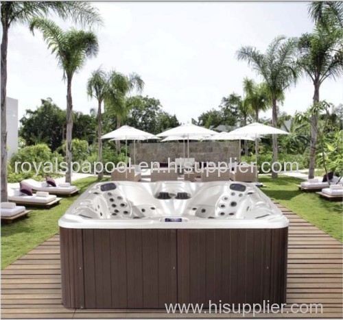 Indoor massage spa tubs for 7 persons
