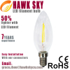 2014 hot sale long use 1250days energy saving led tungsten bulbs retailer