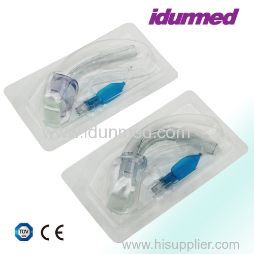 Medical Disposable PVC Tracheostomy Tube With cuff or uncuff Approved By CE/ISO13485