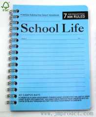 school life smart spiral notebook with pp cover