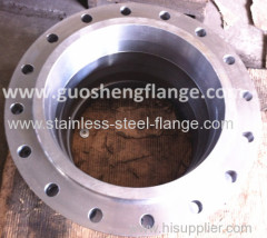 Galvanized carbon steel weld neck flange