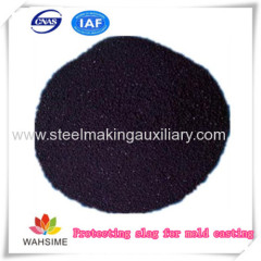 steel making Protective slag for mold casting high carbon refractory / steel making auxiliary China manufacturer