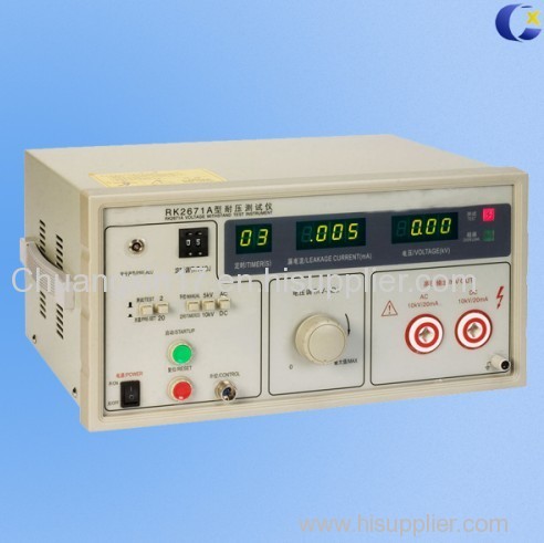 10KV Withstanding Voltage Tester, Hipot Tester