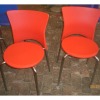 simple plastic restaurant chair