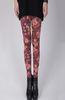 Spandex / Polyester Floral Print Tights Pants With Custom Size