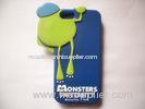 Blue Silicone Cell Phone Case Tasteless / Monsters University Iphone 5 Case