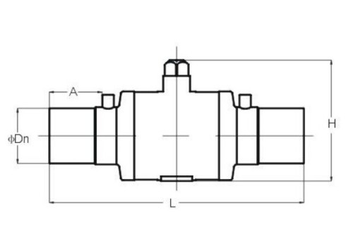 HDPE Standard Ball Valves Pipe Fittings