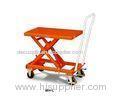 Simple to Operate Spring Lift table Scissors Lift Table Aerial Work Platform Meet EN1570