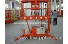 Strong Stability 6 Meter Aluminum Electric Lift Equipment Single Mast Aerial Work Platform