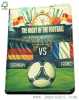 Football World Cup theme notebook diary with PU cover