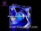 80mm Blue LED Computer Case Cooling Fans 80*80*25 mm , DF08025