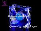 80mm Blue LED Computer Case Cooling Fans 80*80*25 mm , DF08025