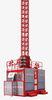 2 2000kg Construction Hoist Elevator for industrial with Lifting Height 200m