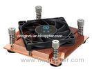 Pure Copper Heat Sink Server CPU Cooler / Air Cooling Fan with Single Fan