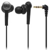 Audio-Technica ATH-CKS55 BK Solid Bass Earbuds Earphones