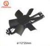 12V Plastic Cooker Cooling Fan DC axial fan with 3500RPM Speed , 112*25mm Fan Cooler