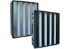 Large Dust Capacity Rigid Absolute Hepa V Bank Filter