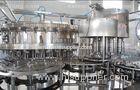 Sterile Sparkling Water Filling Machinery , Carbonated beverage automatic bottling machine