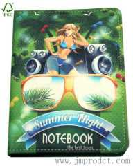 summer night theme diary hardcover notebook