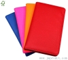 pure color leather note diary in pocket