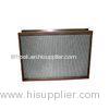 Media High Temperature Hepa H13 Filter Pleated 1500m/h Airflow For Hospital