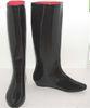 Shaft 18.1 Inch Comfortable Thigh High Rain Boots Black OEM