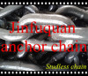 Marine anchor chain marine stud or studless link anchor chains