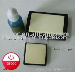 Self-inking Ink Stamp with Silver Nitrate Indelible Ink