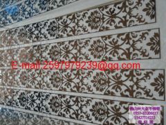 Rose golden decorative stainless steel room screens for interior decoration