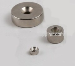 Teflon PTFE Coated Neodymium Rare Earth Magnets with countersunk Hole Magnet