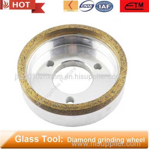 sintered full rim diamond glass grinding wheel