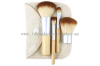 Mini 4 Piece Bamboo Makeup Brush Set