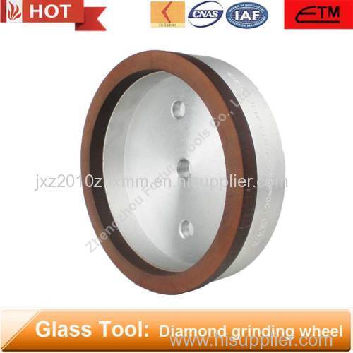 Resin bond diamond cup grinding wheel for glass