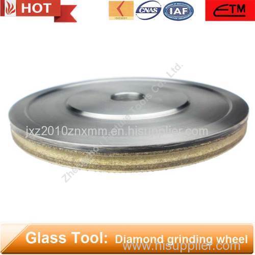 Diamond pencil grinding wheel for glass