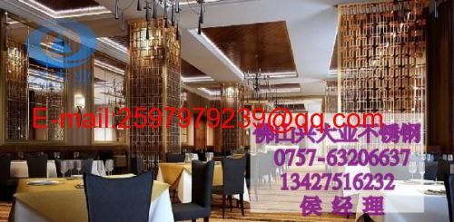 hot sale china design stainless steel room screens for building interior decoration