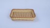 Fashion square rattan bread baskets