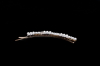 Stylish Crystal Hair Clip Silver Plated Wedding Hair Accessories Crystal Bridal Jewelry H607