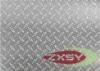 Hot - Rolled Silver Aluminium Checker Plate , Diamond Plate Sheets