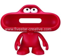 Beats by Dr.Dre Mouth Character Stand for Pill Portable Speaker in Red