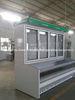 Stainless Steel Combined Freezer Cabinet , Supermarket Island Frige