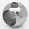 A350 LF2 Chrome Plating Trunnion BallValveBalls With Pin Hole , Wear-Resisting