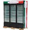 3 Doors Upright Commercial Display Freezer -25C Fan Cooling With Automatic Defrost