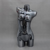 Gun black plated color PC torsos mannequin