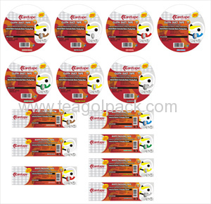 Cloth Duct Tape - Round Labels & Square Stickers